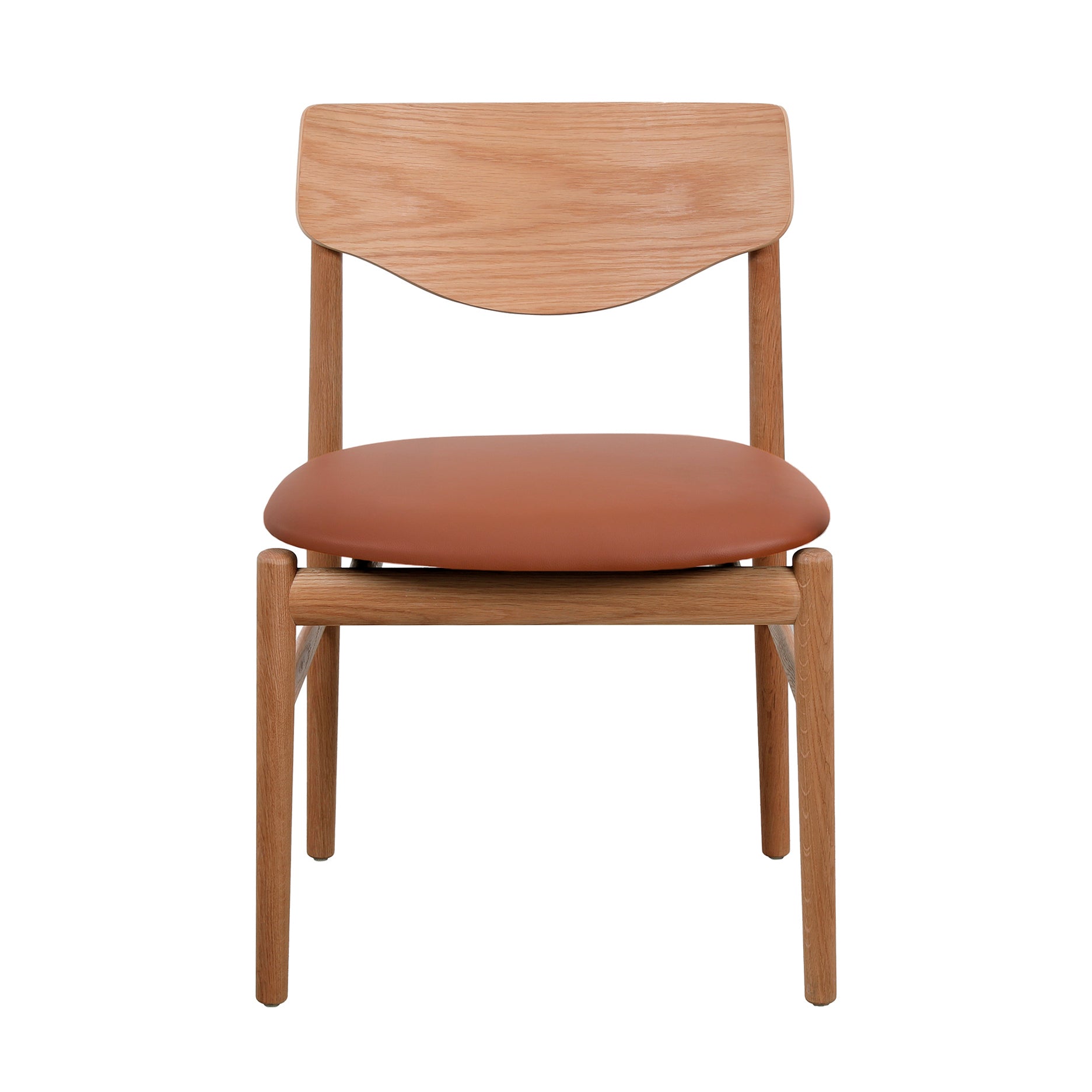 Celeste Esszimmerstuhl ohne Armlehnen - Leder